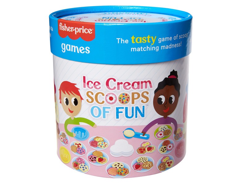 Fisher-Price fagyikészítő társasjáték - forgó kanál