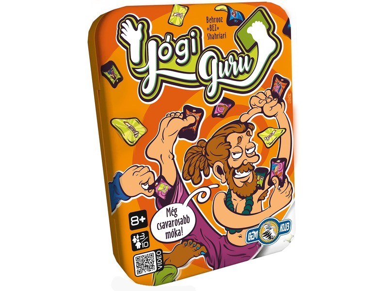 Jógi guru társasjáték doboz