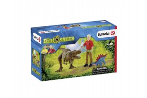 Schleich T-Rex dinoszaurusz figura - támadás