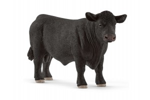Schleich Black Angus bika – részletgazdag játékfigura
