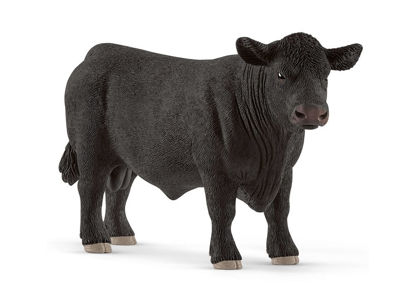 Schleich Black Angus bika – részletgazdag játékfigura