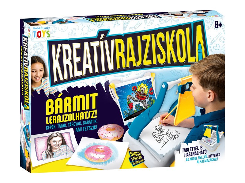 Super Grafix kreatív rajzrendszer gyermekeknek