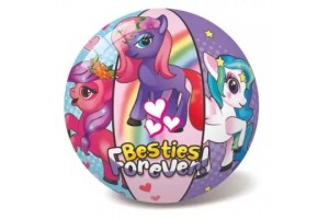 Póni mintás gumilabda - 23 cm