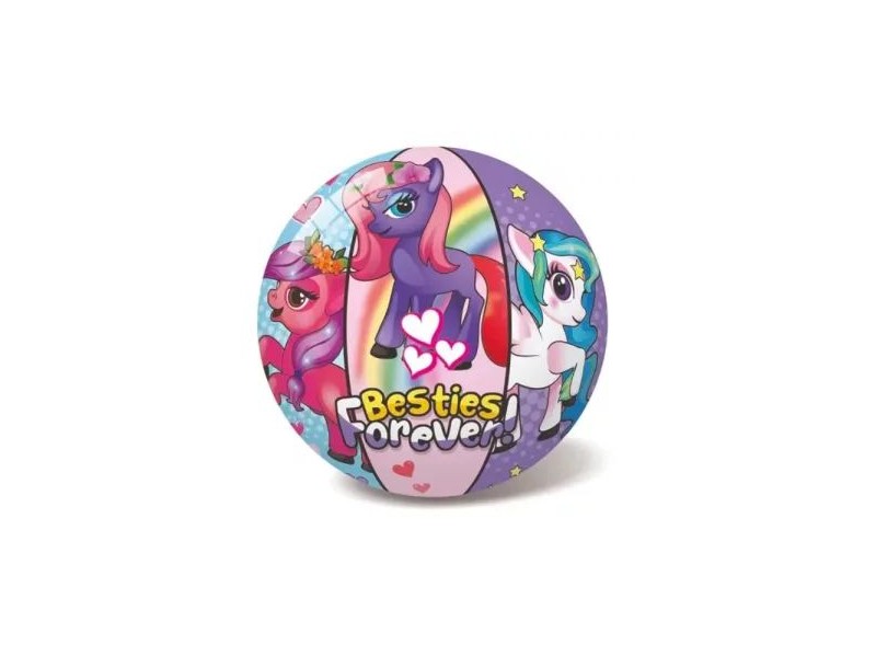 Póni mintás gumilabda - 23 cm