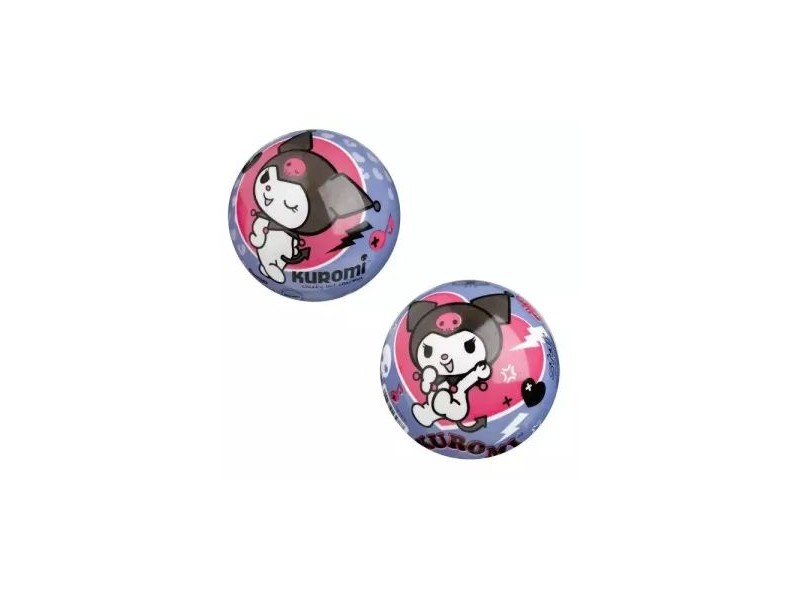 Kuromi mintás gumilabda - 23 cm