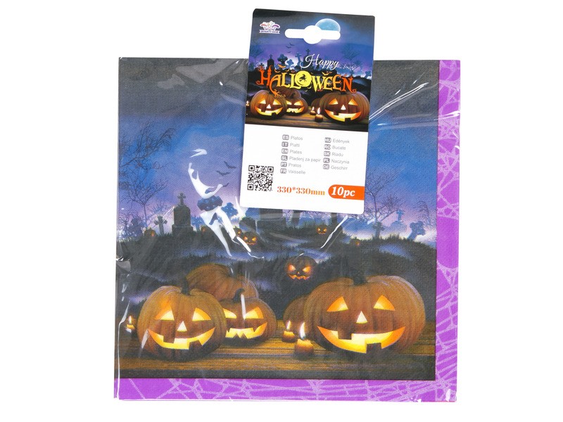 Halloween szalvéta 33x33 cm (10 db)