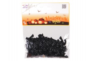 Halloween denevéres konfetti - dekoráció