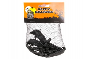 Halloween denevéres dekoráció – 6 db