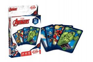 Marvel Bosszúállok 4 az 1-ben játékkártya - Thor, Hulk, Vasember