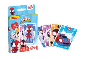 Spidey 4 az 1-ben kártyajáték - Pókember lapok