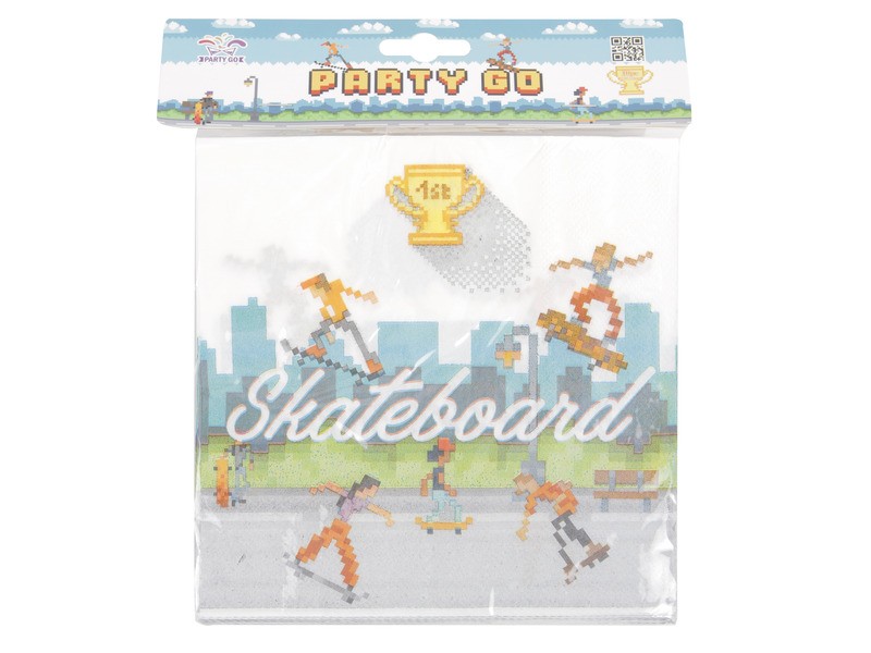 Game on mintás papír szalvéta 10 db 33x33 cm