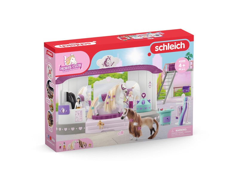 Schleich Lovas szépségszalon játékkészlet