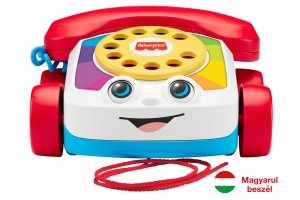 Fisher-Price fecsegő telefon - piros