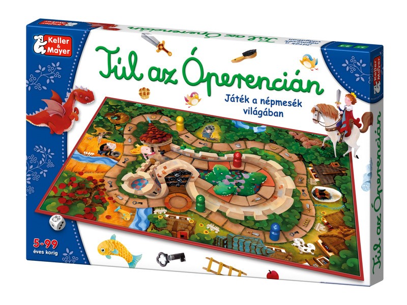 Túl az Óperencián társasjáték - királylány megmentése