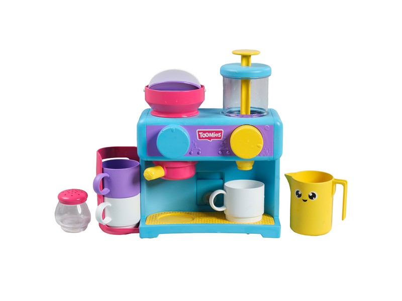Tomy Habkávézó fürdőjáték készlet bögrékkel és kávéfőzővel