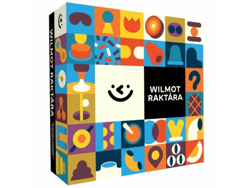Wilmot raktára — doboz és játékelemek