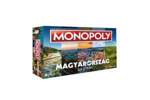 Monopoly: Magyarország csodái – játéktábla és bábuk