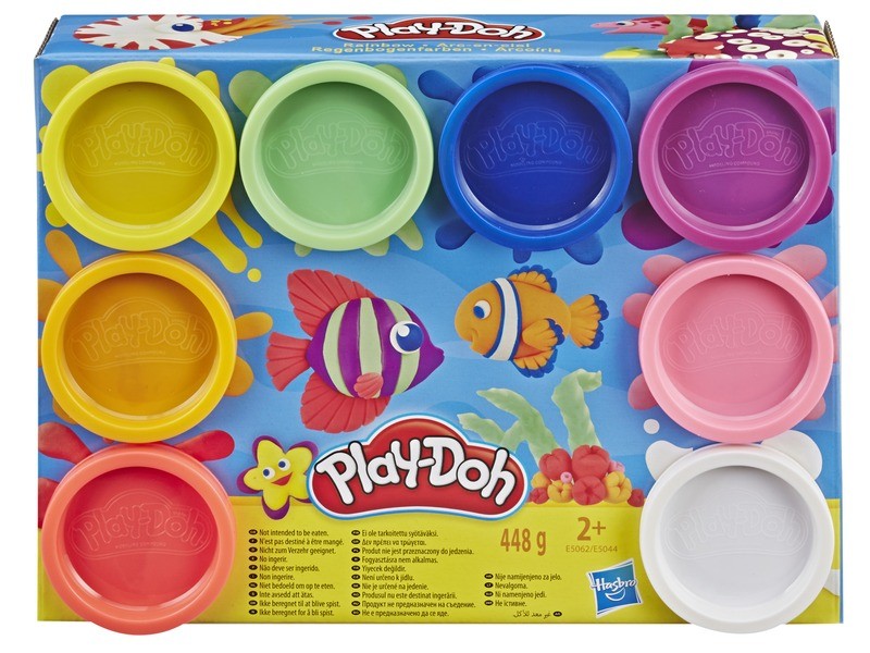 Play-Doh 8 darabos gyurma - 8 színű tégelyes készlet
