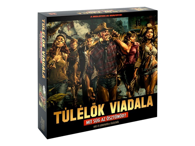 Túlélők viadala – társasjáték borító
