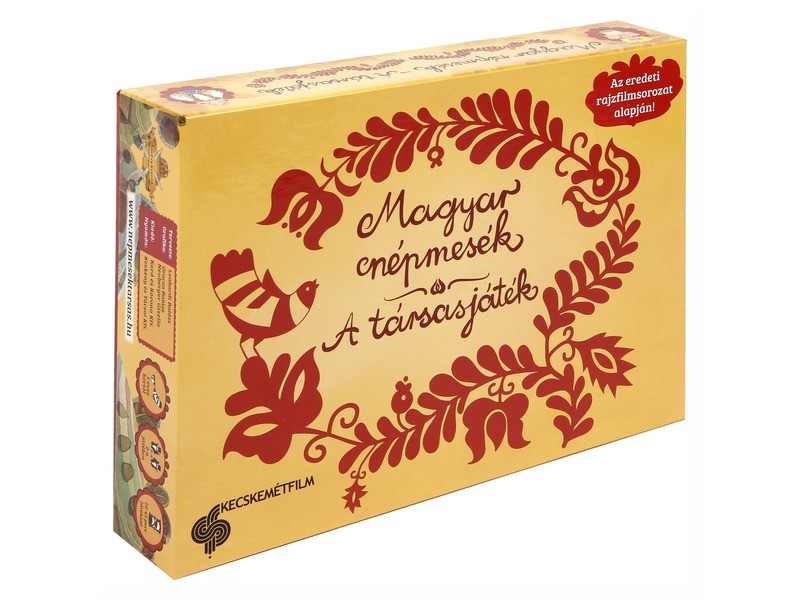 Magyar népmesék társasjáték – doboz és figurák