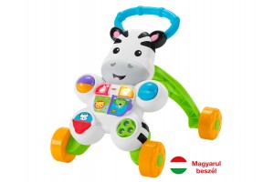 Fisher-Price Zebra járássegítő - tologatható bébijáték