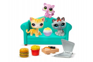 LPS S3 Diner Dash 3-as készlet: 3 figura és kiegészítők