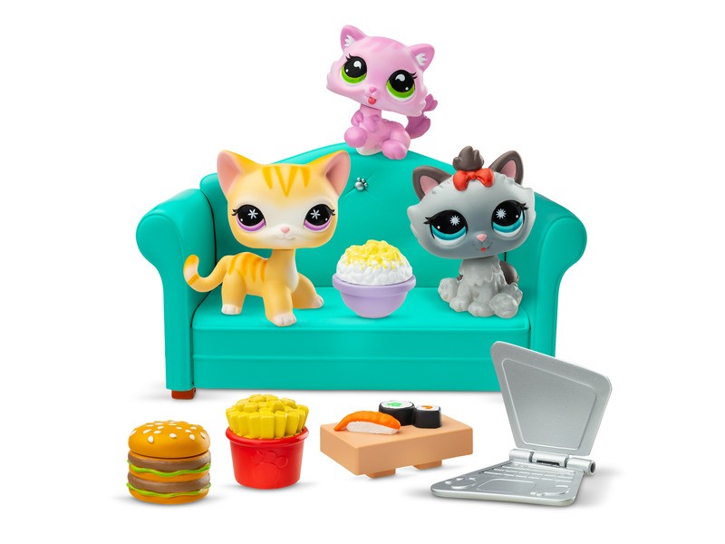 LPS S3 Diner Dash 3-as készlet: 3 figura és kiegészítők