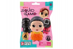 Squid Game Squish Hero figura – meglepetés tasak