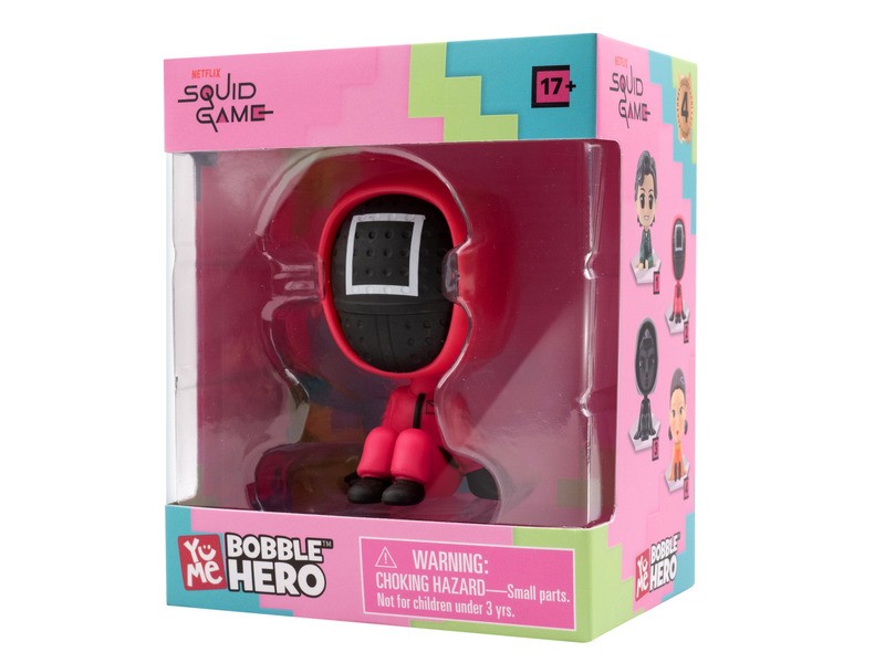 Squid Game gyűjthető mini figura (6-7 cm) dobozban