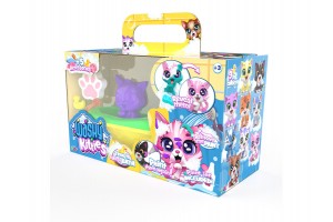 Szörmi cica mini fürdőkáddal — Pancsoló játék