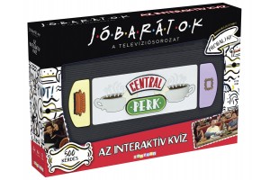 Jóbarátok interaktív kvíz társasjáték — 500 kérdés