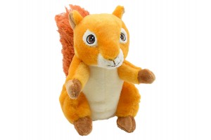 ECO plüss mókus 17 cm - újrahasznosított PET