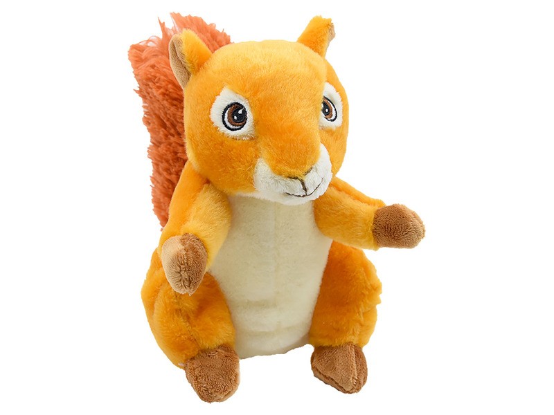 ECO plüss mókus 17 cm - újrahasznosított PET