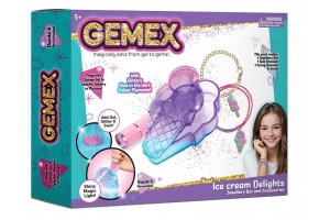 Gemex Jégkrém ékszerkészítő szett - doboz és kiegészítők