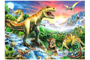 Ravensburger 100 db dinoszaurusz puzzle