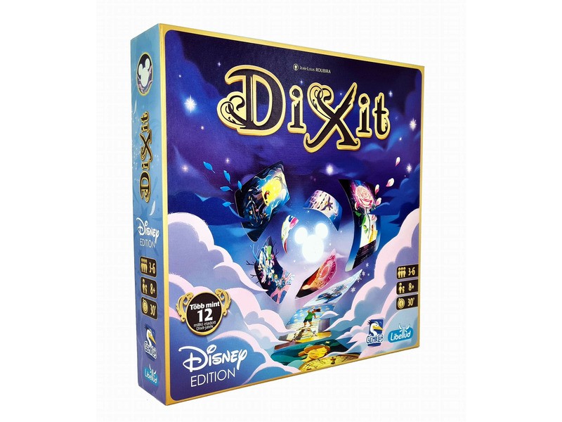 Dixit Disney társasjáték - doboz és kártyák
