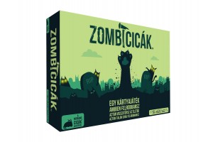 Zombicicák kártyajáték — doboz és kártyák