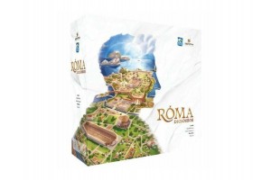 Róma dicsősége - doboz és játékelemek