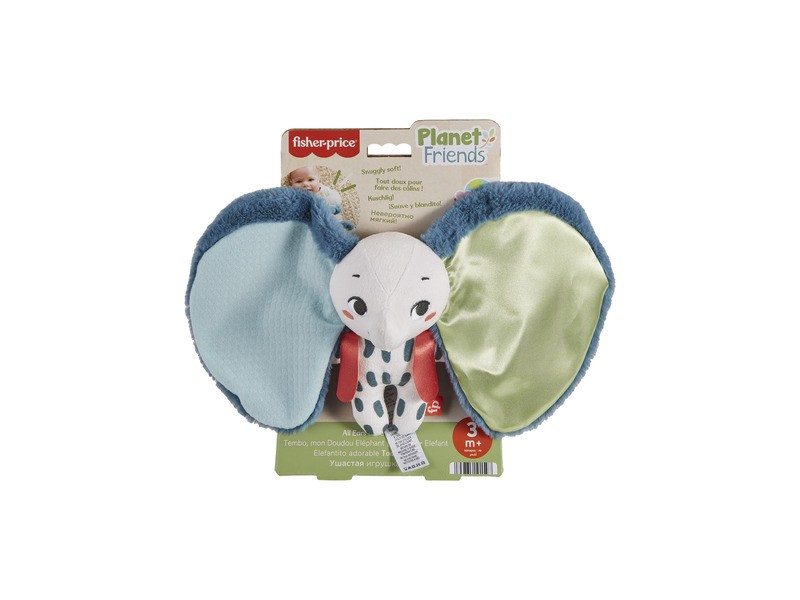 Fisher-Price Csupafül Lepkefáni plüss - puha, mosható