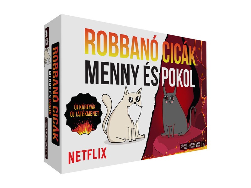 Robbanó cicák – Menny és pokol! kártyajáték