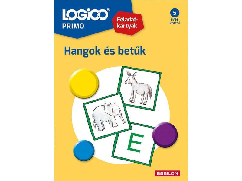 LOGICO Primo – Hangok és betűk (16 feladatkártya)