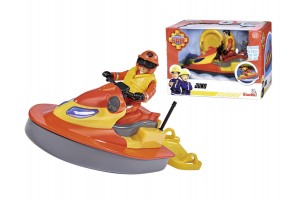 Sam Juno jet-ski figurával — vízi mentés játék