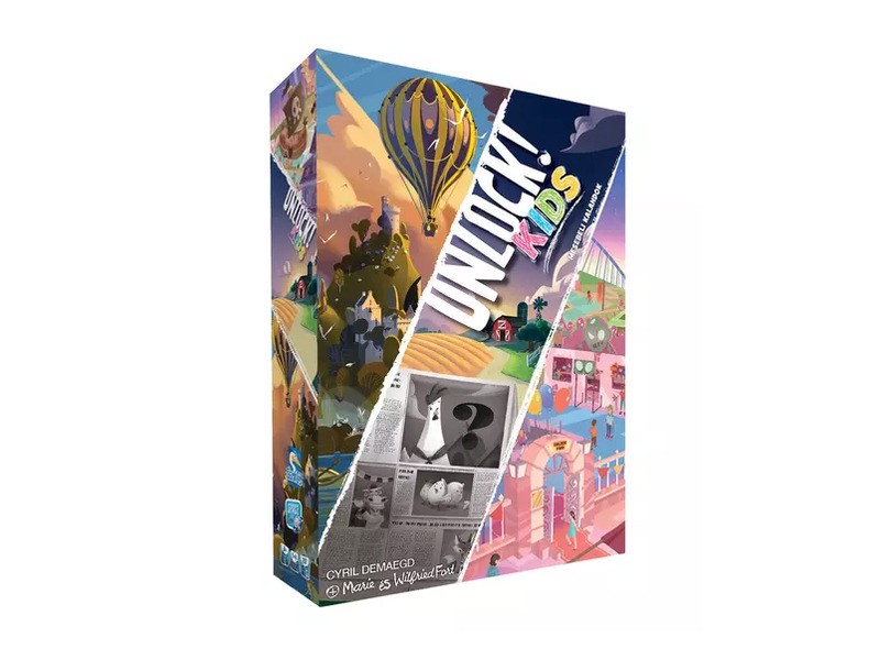 Unlock Kids – Mesebeli kalandok társasjáték borító