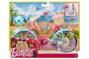 Barbie kerékpár rózsaszín-világoskék