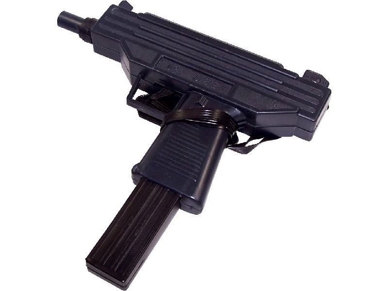 Uzi játék géppisztoly 25 cm