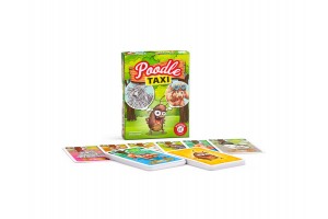 Poodle Taxi társasjáték doboz – családi kutyás játék