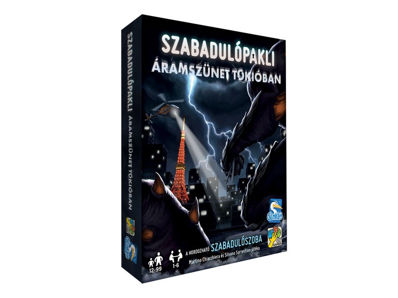 Szabadulópakli – Áramszünet Tokióban borító