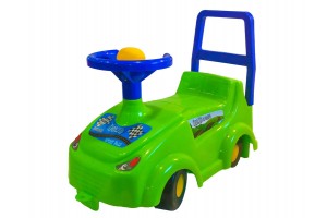 Műanyag bébitaxi, kicsi, több színben (51×28×41 cm)