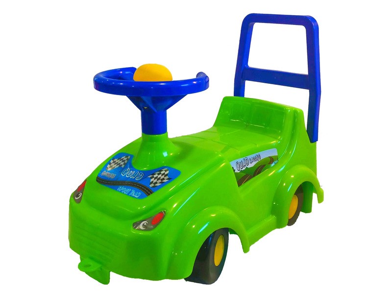 Műanyag bébitaxi, kicsi, több színben (51×28×41 cm)