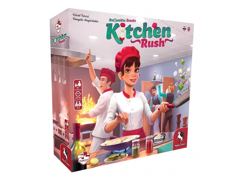 Kitchen Rush - Legyél sztárséf! társasjáték borító
